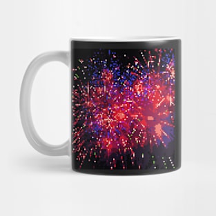 Pixel Firework No.38 Mug